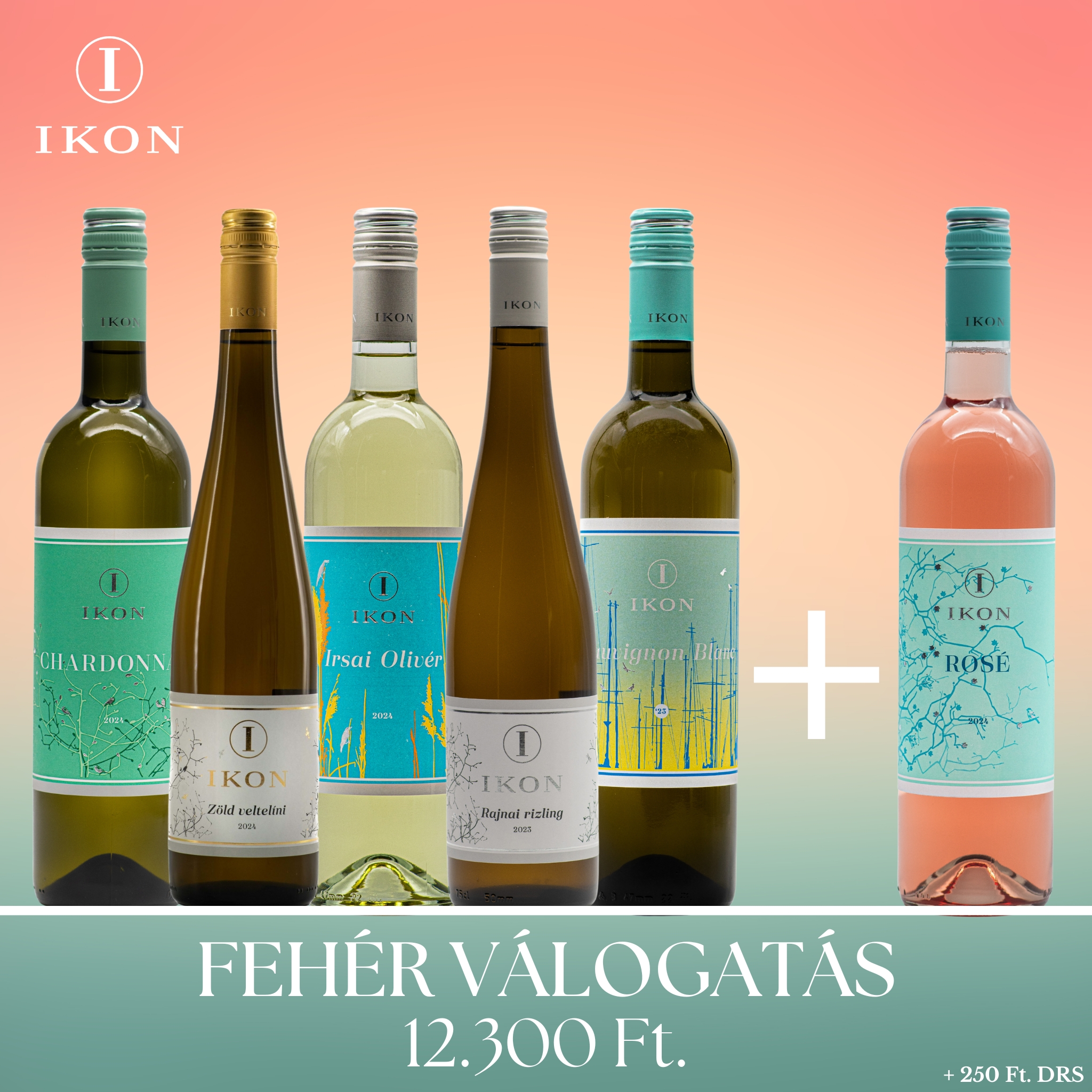 Fehér válogatás + 1 Rosé